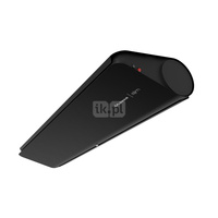 SLIM E-100 kurtyna drzwiowa elektryczna czarna (RAL9005) o długości 1,0 m