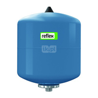 Naczynie wzbiorcze REFLEX DE 12, pojemność 12 l, 16 bar / 70'C, kolor niebieski, do instalacji  C.W.U.