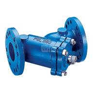 Filtr z osadnikiem kołnierzowy, osadnik z zaworem upustowym typ Y333P DN 200 PN10