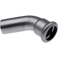Kolano nyplowe 45' Inox - 139.7