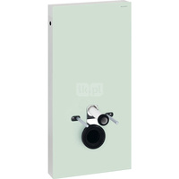 Moduł sanitarny do WC wiszącego GEBERIT Monolith, 1010 mm x 480 mm x 106 mm, front: mint, bok: aluminium