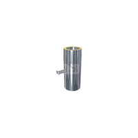 Rura z obejmą MK ŻARY ZEN-KRTW 130 mm, długość 500 mm (wsp. 2 - 80-110mm)