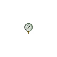 Manometr z rurką Bourdona AFRISO RF grzewczy -1/0 bar G1/4B radialne fi 63 mm, kl. 2.5%
