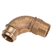 Press Łuk 90 st. z  Gwintem (GZ) 35 x 1.1/4"      