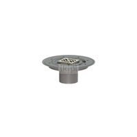 Kratka KESSEL Variofix kwadratowa ze stalowai nierdzewnej 95x95mm do wpustu