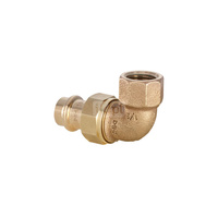 Press Kolano Śrubunkowe 90º GW - uszczelka płaska 15 x 1/2"