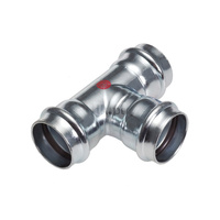 Trójnik IBP PC 5130 redukcja stal węglowa 54 mm x 28 mm x 54 mm (złącze zaciskowe)