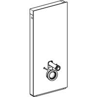Moduł sanitarny do WC wiszącego GEBERIT Monolith, 1140 mm x 505 mm x 106 mm, regulacja wysokości, front: czarny, bok: czarny