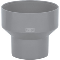 Osłona wywietrznika dachowego MAGNAPLAST kolor szary 160 mm, PP (PP)
