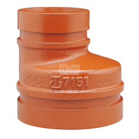 Redukcja mimośrodowa pomarańczowa Groove - 168.3/88.9