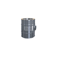 Rura z króćcem 64 x 4 MK ŻARY PR RTMG 180 mm, długość 250 mm