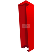 Podpora z blachy 1 mm: 550 x 165 mm, do szafy gł. 180 (FIT 180 GW) RAL 3000