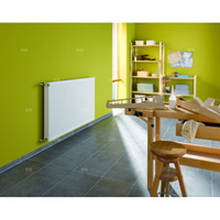 Grzejnik płytowy typ 10 KERMI Profil-K wym. 750 x 2300 mm, kolor biały, moc 1693 W