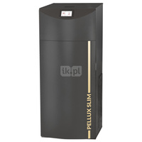 Kocioł na pellet PELLUX SLIM 24 kW z zasobnikiem o pojemności 160 l