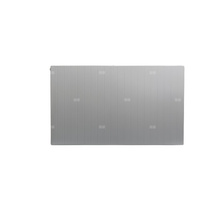 Grzejnik dolnozasilany z dekoracyjną płytą czołową z lewym podłączeniem PLANAR LINE (DESIGN LINE), moc 5037 W, typ 33