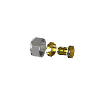 Złącze ARCO TEIDE PLUS do rur wielowarstwowych redukcja, 24mm x 16mm (zacisk x ww)