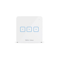 Włącznik trójpolowy Single WS-03, komunikacja bezprzewodowa TECH WTP, kolor Biały