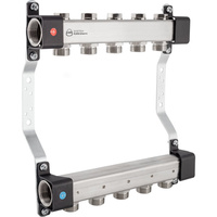 Rozdzielacz InoxFlow z zaworami regulacyjnymi (seria UVN) - 3 obwody