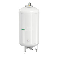 Naczynie wzbiorcze stojące FLAMCO MEIBES Airfix D-E, pojemność 100 l 6-, 10 bar / 120'C fi1 1/2'', kolor biały, do instalacji  C.W.U.