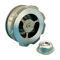 Zawór zwrotny międzykołnierzowy, zamknięcie płytkowe wspomagane sprężyną, typ 812X, Pnom 1,6 MPa, DN 200, ATEX