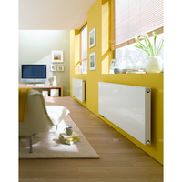 Kermi®X2®Plan-V Typ33 wys755x157x2605mm biały, 10 bar, zaworowy, prawy, z osłoną