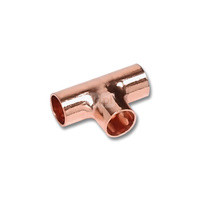 Trójnik SANHA 5130 Cu 108 mm x 76,1 mm x 108 mm (lut wewnętrzny)