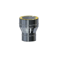 Redukcja stal nierdzewna MK ŻARY ST RD MKD fi160W x 250 mm do kanałów wentylacyjnych okrągłych