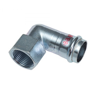 Carbon Kolano 90º (GW) 22 x 1/2"