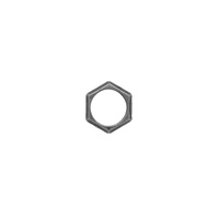 Nakrętka złącza ODLEWNIA ZAWIERCIE 52/374, 1/2'' x 11/8'' żeliwo (ocynk)
