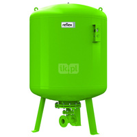 Naczynie wzbiorcze REFLEX DT 1000/1000, pojemność 1000 l, 16 bar / 70'C, kolor zielony, do instalacji C.W.U.