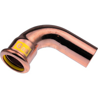 Kolano nyplowe 90' Copper Gas - 35