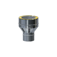 Redukcja stal nierdzewna MK ŻARY PR RD MKD/MKS fi160W x 160W mm do kanałów wentylacyjnych okrągłych
