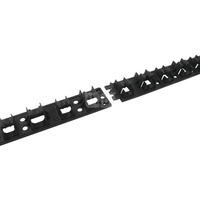 Listwa do mocowania rur o wys. 24 mm, dł. 1 m (2x0.5 m) - 16-17