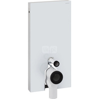 Moduł sanitarny do WC stojącego GEBERIT Monolith, 1010 mm x 480 mm x 106 mm, front: biały, bok: aluminium