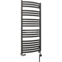 Grzejnik drabinkowy Concept By TERMA Sydney, podłączenie SX, wym. 960 x 500 mm, kolor metaliczny szary, moc 433W