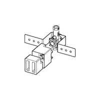 TECEbox - zestaw montażowy do pisuaru z korpusem zaworu podtynkowego U1, uruchamianym mechanicznie za pomocą przycisku lub uruchamianym elektronicznie