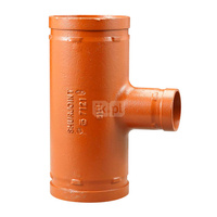 Trójnik redukcyjny pomarańczowy Groove - 323.9/114.3/323.9