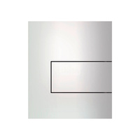 Przycisk spłukujący do stelaża do pisuaru (Mechaniczny) TECE square metal, kolor biały połysk