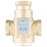 Zawór bezpieczeństwa AFRISO ATV 334 mosiądz GW x GW 1''