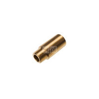 Przedłużka SANHA 3514, brąz, 3/4'' x 1/2'' (GZ), 45 mm